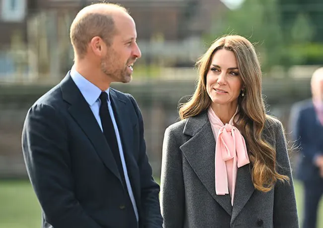Prince William and Kate Middleton visit Southport