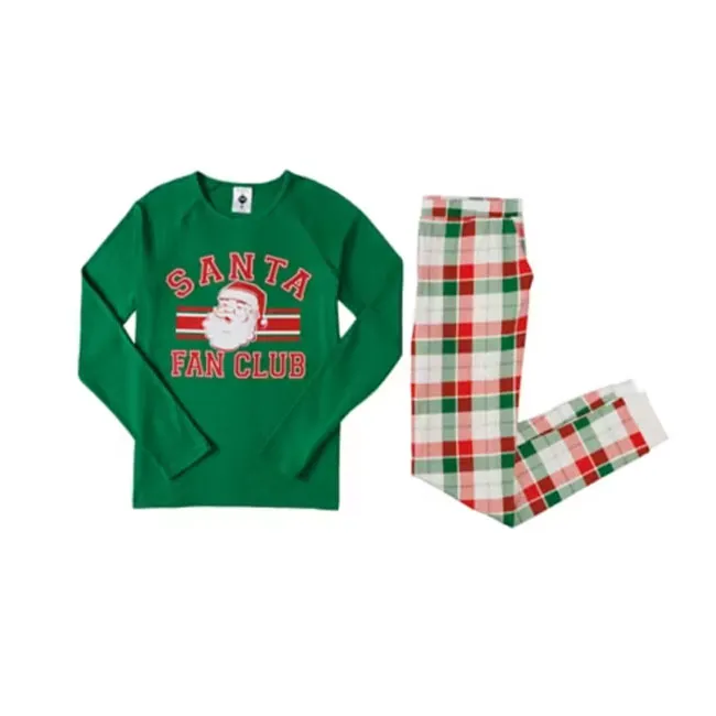 "Holiday pajamas from Aldi"