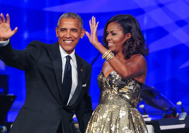 Barack and Michelle Obama