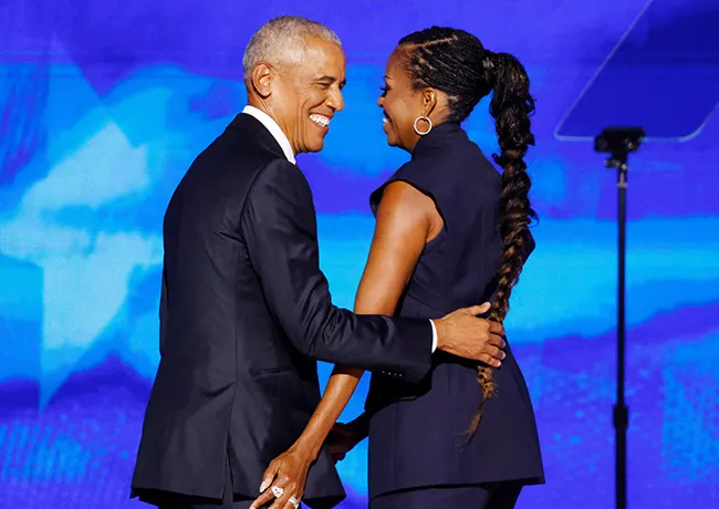 Barack Obama and Michelle Obama