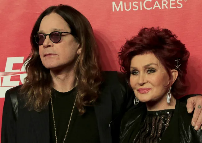 Sharon Osbourne and Ozzy Osbourne Person of the Year Gala