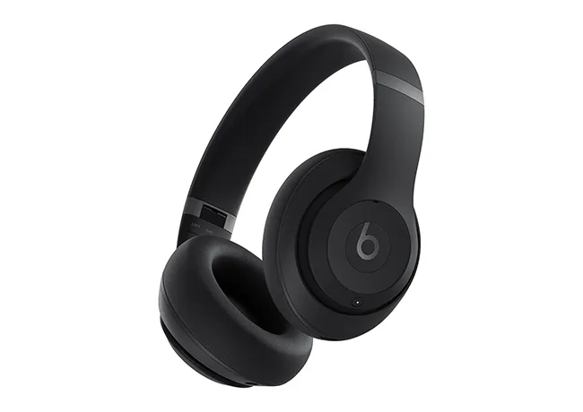 "Beats headphones displayed on a table"