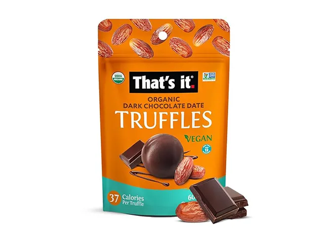 Delicious truffle dates for a healthy snack option