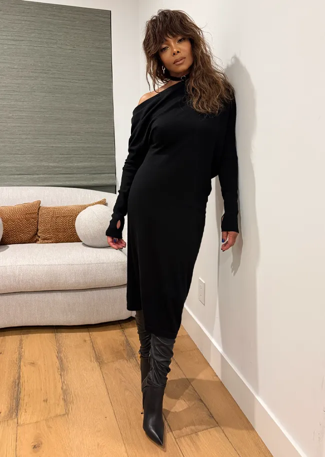 Janet Jackson's Instagram post wishing Happy New Year