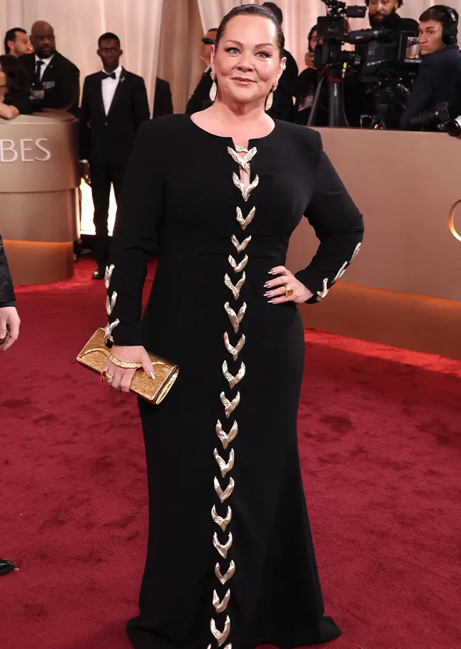 Melissa McCarthy at the 83rd Annual Golden Globe Awards arrivals.
