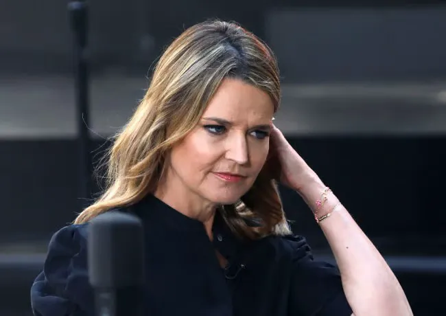 Savannah Guthrie not smiling Today