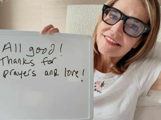 Savannah Guthrie surgery update Instagram