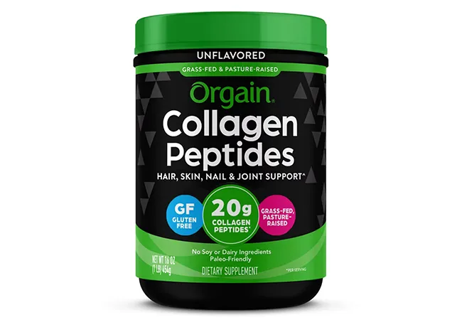 Collagen peptides for enhanced skin and joint health