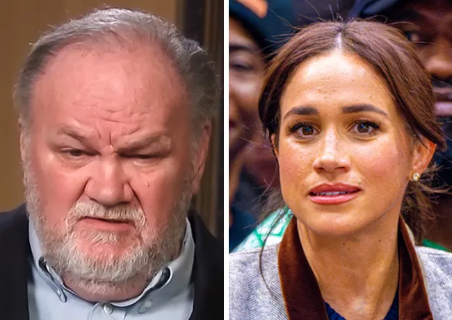 Meghan Markle and Thomas Markle