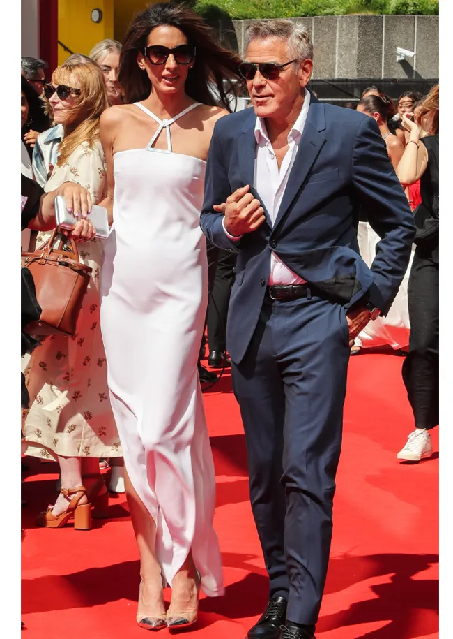 "George Clooney and Amal Clooney at the Kings Trust Awards"