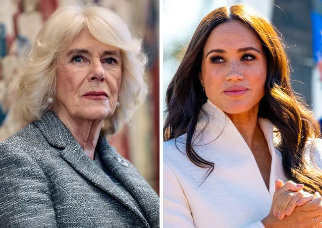 Meghan Markle and Queen Camilla
