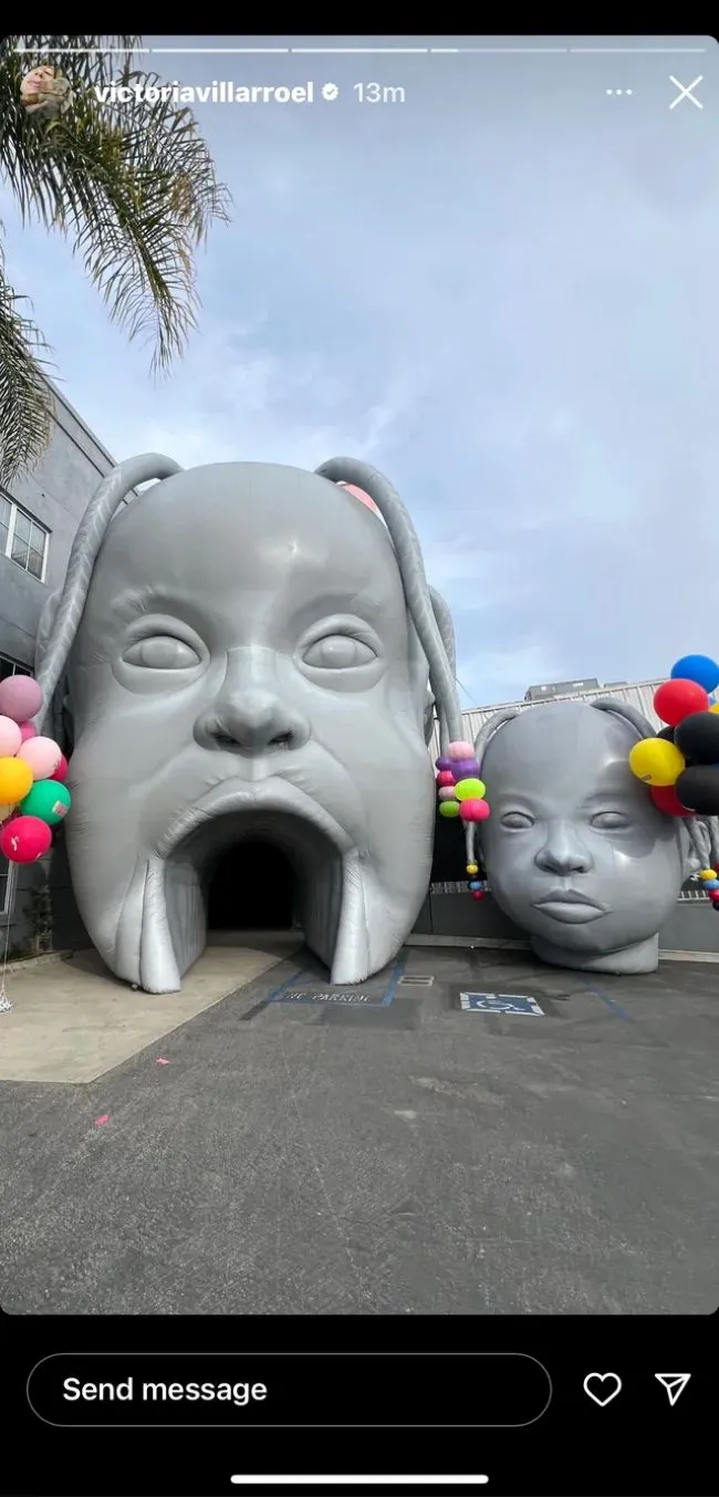 Stormi Aire Astroworld themed birthday party