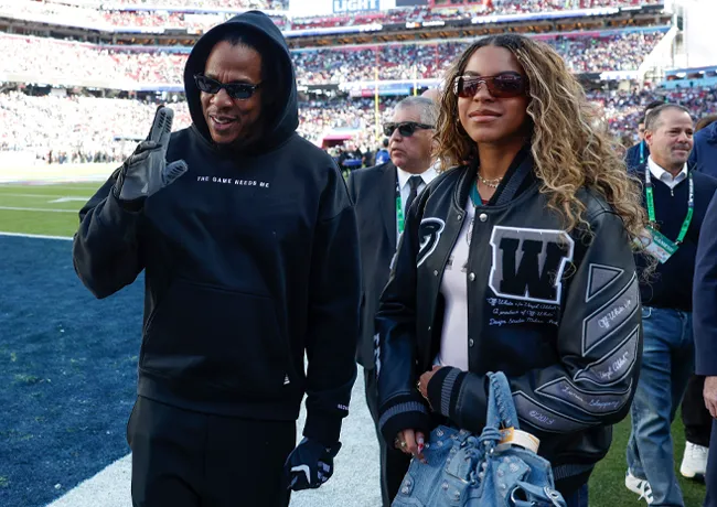 Jay-Z and Blue Ivy Carter Super Bowl LX