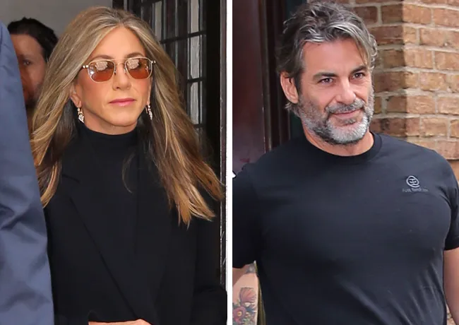 Jennifer Aniston and Jim Curtis