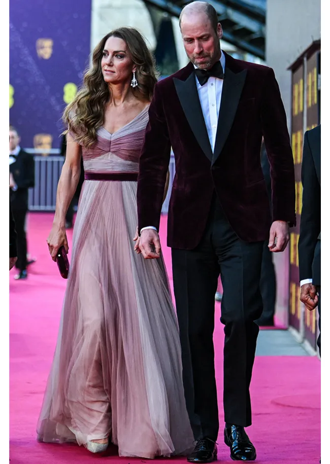 Kate Middleton and Prince William BAFTA Film Awards 2026