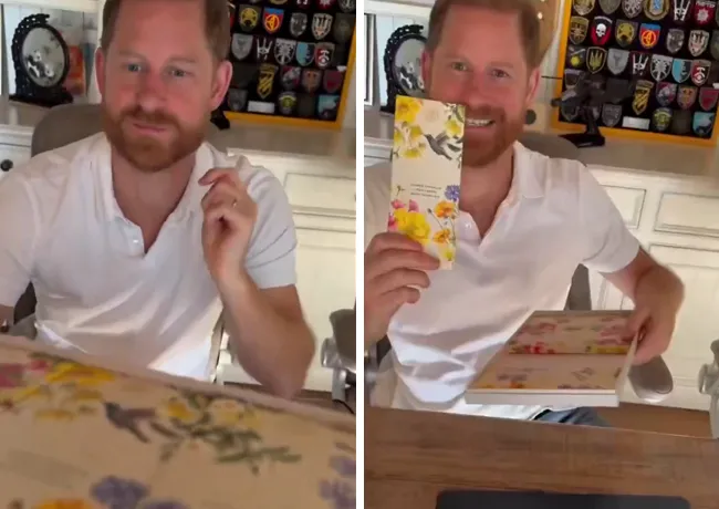 Prince Harry As Ever chocolates video