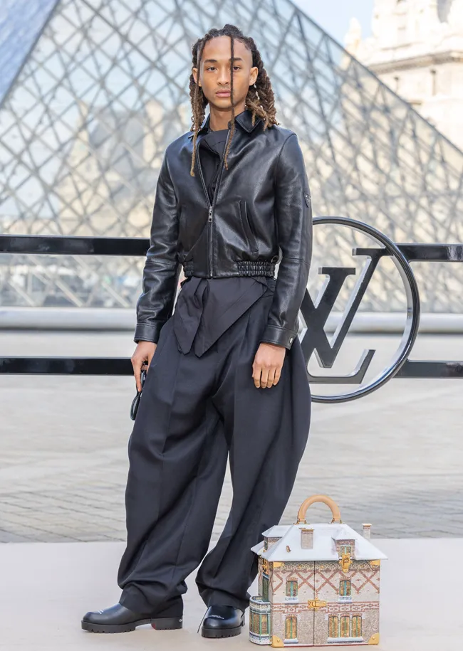 Jaden Smith at Louis Vuitton Women's Wear photocall