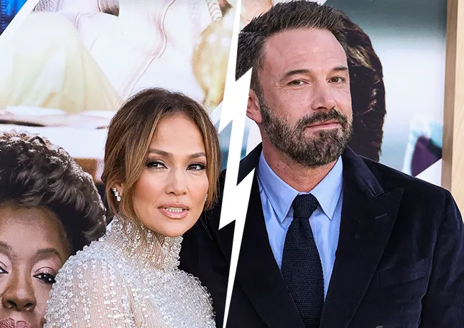 Jennifer Lopez and Ben Affleck split picture