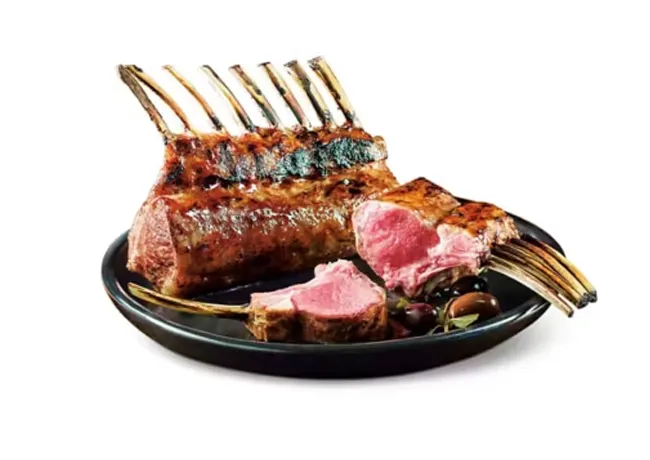 Gourmet Aldi rack of lamb perfect for special dinners.
