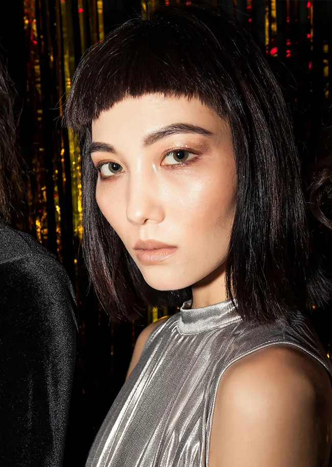 micro-bangs