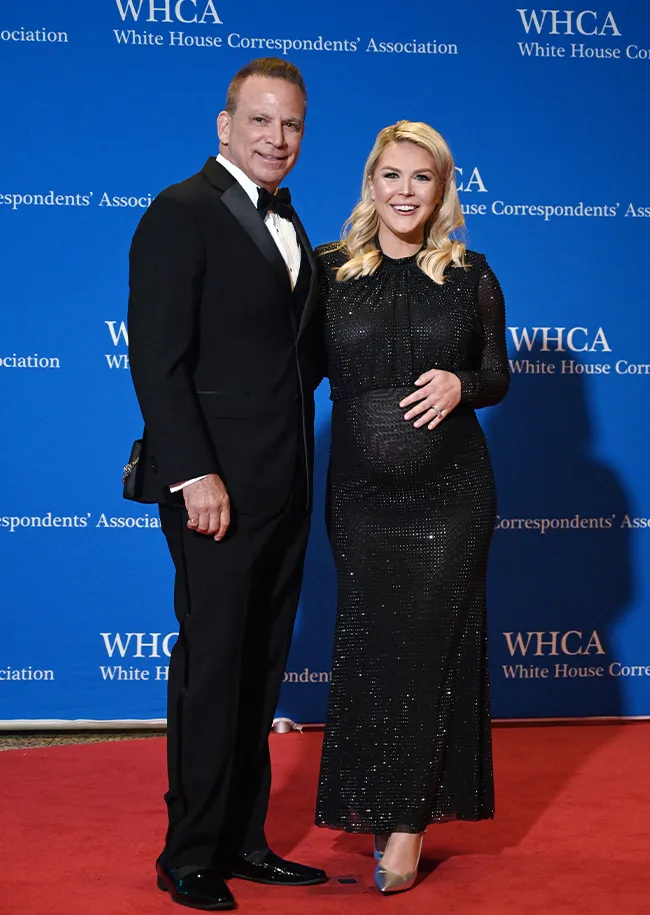Karoline Leavitt and Nicholas Riccio White House Correspondents' Dinner
