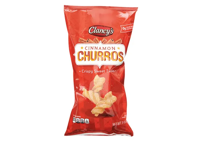 "Clancy's Cinnamon Churros in a bowl"