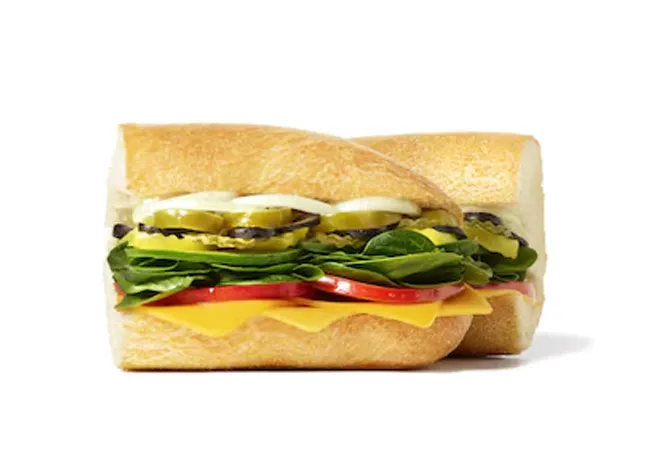 "Deli veggie sub from Publix"