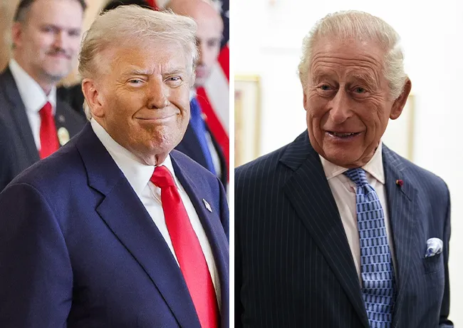 donald trump king charles