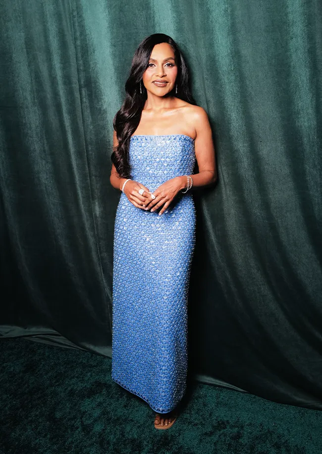 mindy kaling mini dress mindyKaling attended the WWD Style Awards 2026 at the Regent Santa Monica wearing a black, one-shoulder mini dress by @congtriofficial, crafted in Lanh My A lacquer silk. Hot! Or Hmm..? : Getty