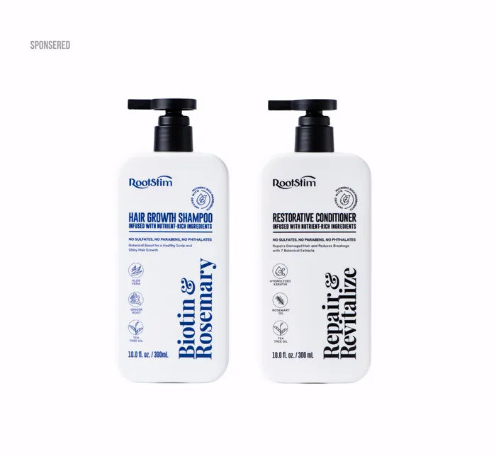 Rootstim hair care products for moms
