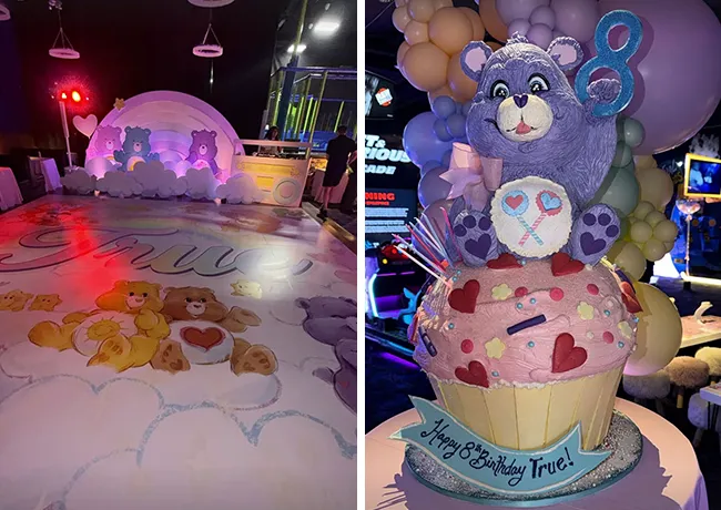 Khloe Kardashian Instagram True Care Bear birthday party