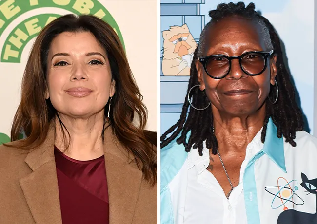 Ana Navarro and Whoopi Goldberg
