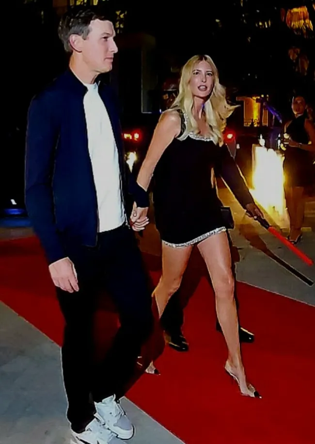 Ivanka Trump and Jared Kushner stylish date night outfit