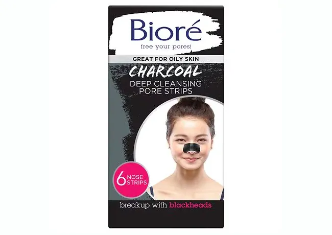 Biore pore strips for effective blackhead removal