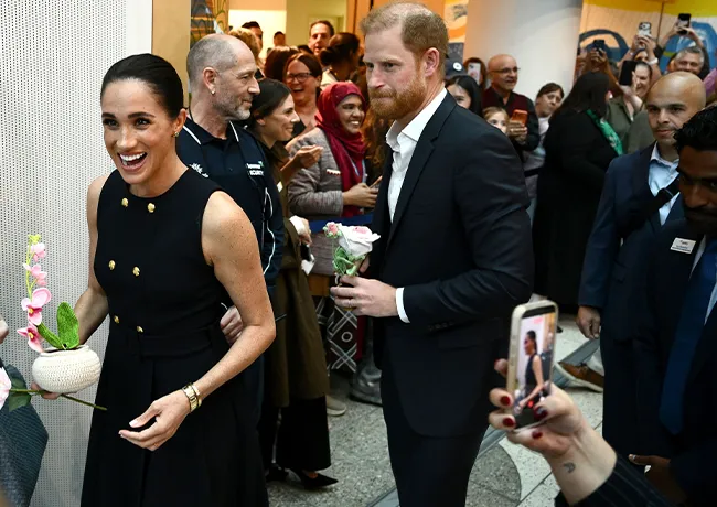Prince Harry and Meghan Markle Childrens hospital Melbourne