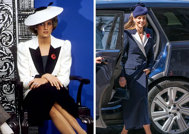 Princess Diana and Kate Middleton