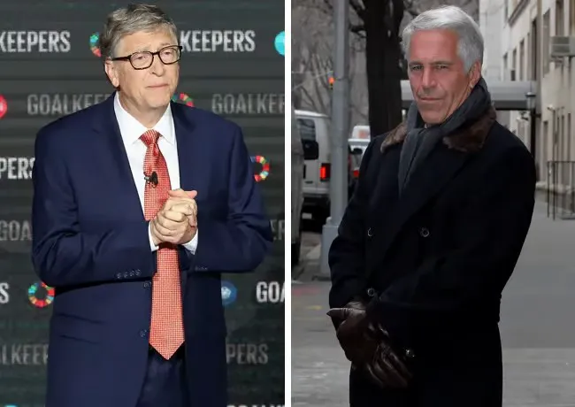 Bill Gates and Jeffrey Epstein