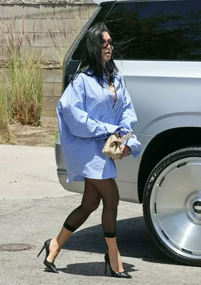 Kim Kardashian arriving from Monaco Grand Prix