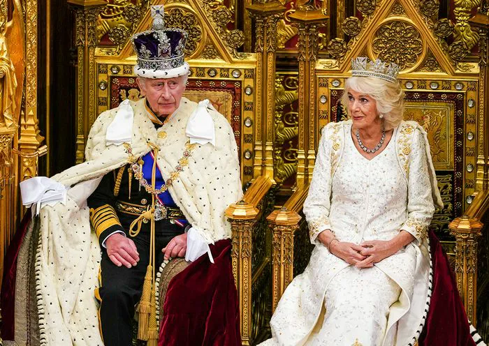Queen Camilla and King Charles state opening of parliament