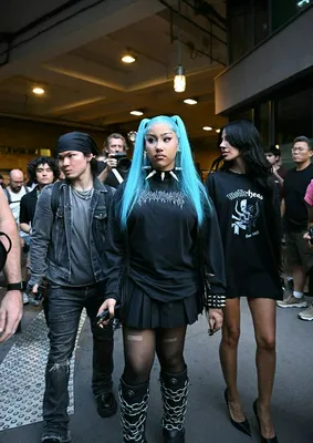 North West Paris Fashion Week paparazzi