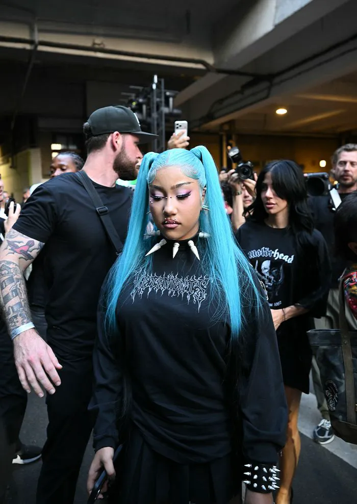 North West Paris Fashion Week paparazzi