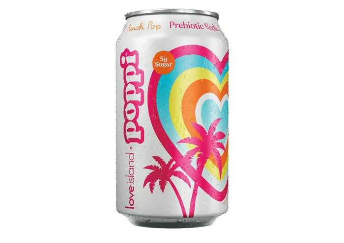 Refreshing Poppi Punch pop for a fun summer treat.