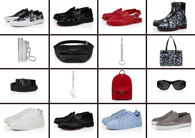 Jaden Smith showcasing his Christian Louboutin collection
