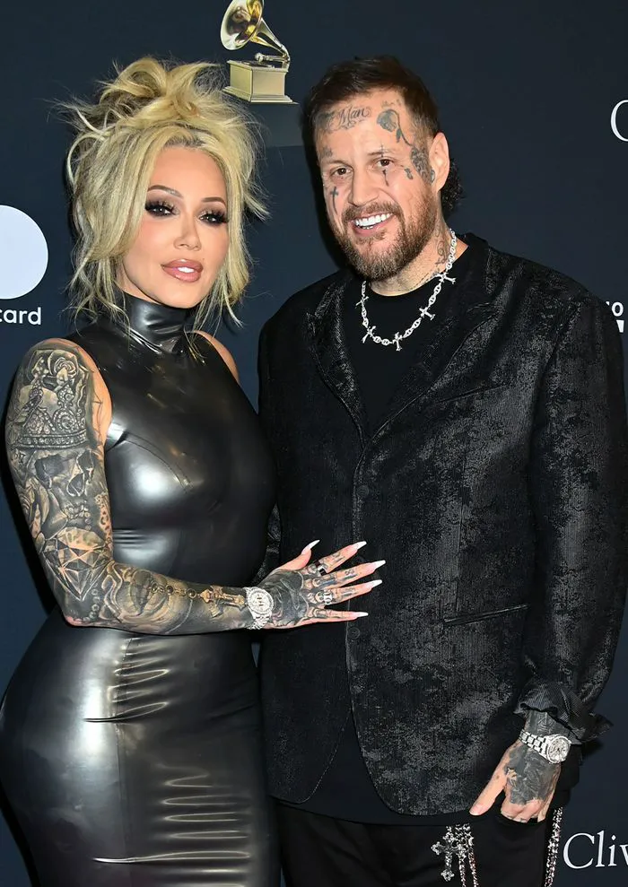 Jelly Roll and Bunnie Xo pre Grammy Gala