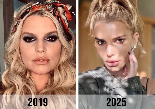 Jessica Simpson 2019 vs 2025