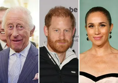 King Charles Prince Harry Meghan Markle