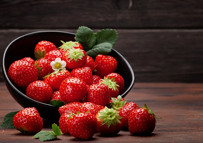 strawberries
