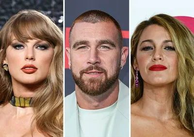 Taylor Swift Travis Kelce Blake Lively