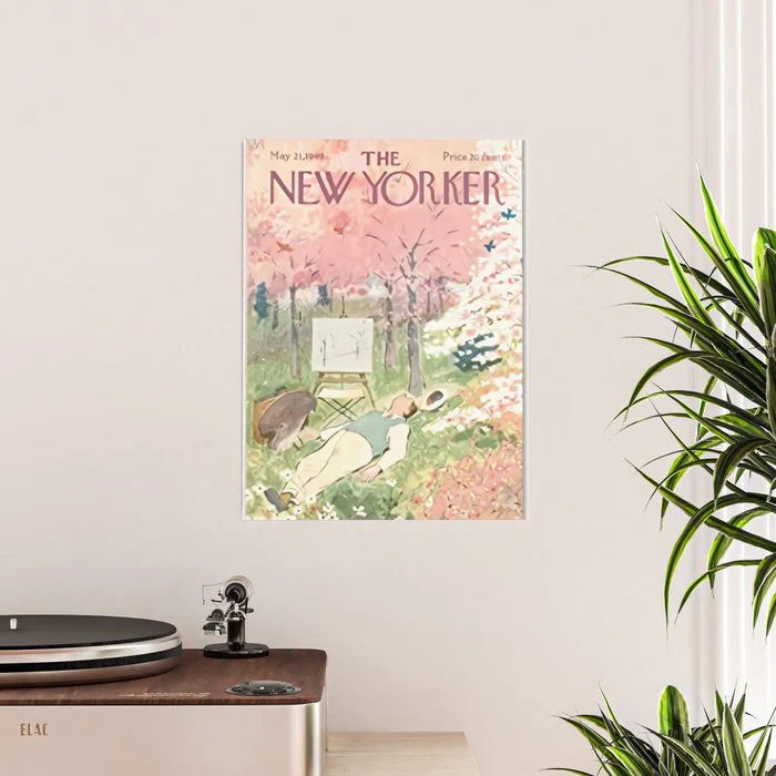 "Modern apartment interior with feminine touches"