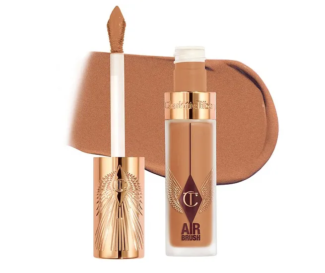 Airbrush Flawless Blur Concealer for smooth coverage.